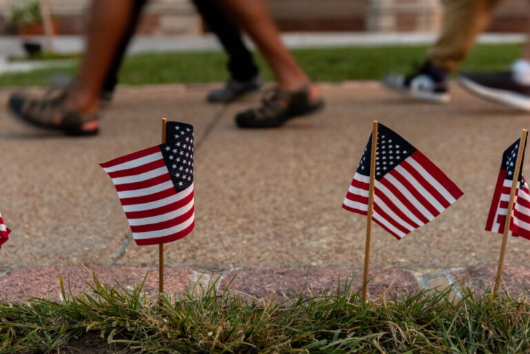 Statement on September 11 flag display