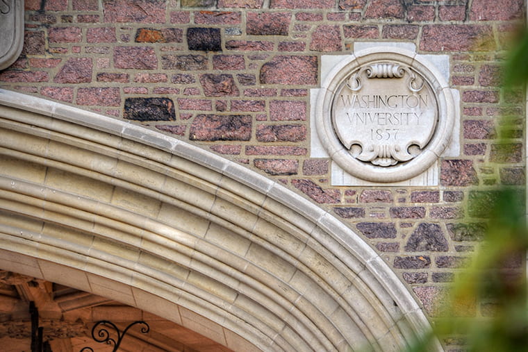 Brookings hall closeup