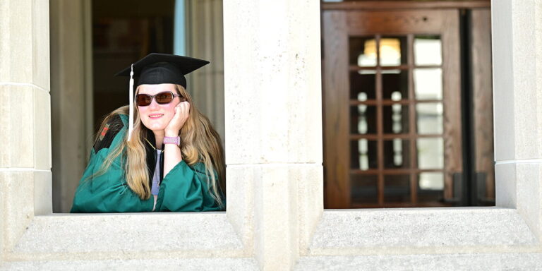 Class of 2020 reunites for delayed Commencement ceremony